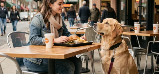 Peut-on venir avec son chien chez Burger King ? Ce qu’il faut savoir