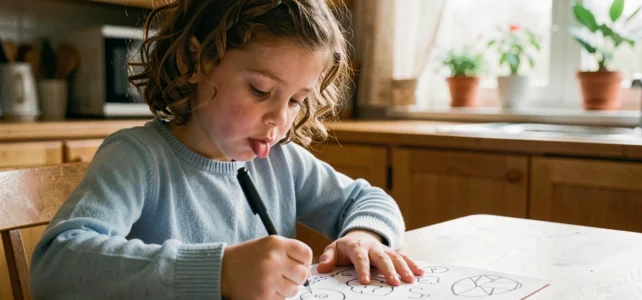 Stimuler la créativité des enfants grâce aux jeux avec une feuille et un stylo
